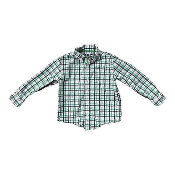 Janie & Jack | Plaid Poplin Shirt (4) - Picture 1 of 4